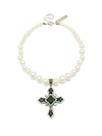 Little Prayer Choker - Green-1CONCEPT-APOC STORE