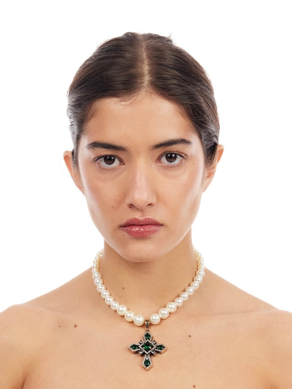 Little Prayer Choker - Green-1CONCEPT-APOC STORE