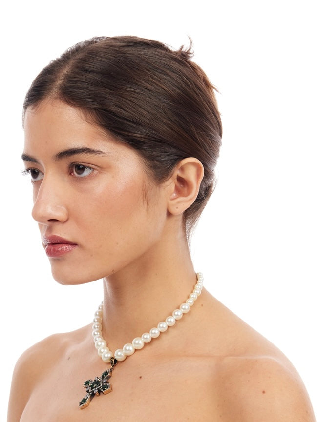 Little Prayer Choker - Green-1CONCEPT-APOC STORE