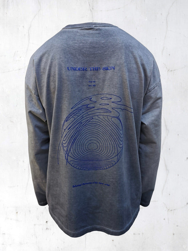 PRINTED LONGSLEEVE SHIRT-UNDER THE SIGN-APOC STORE