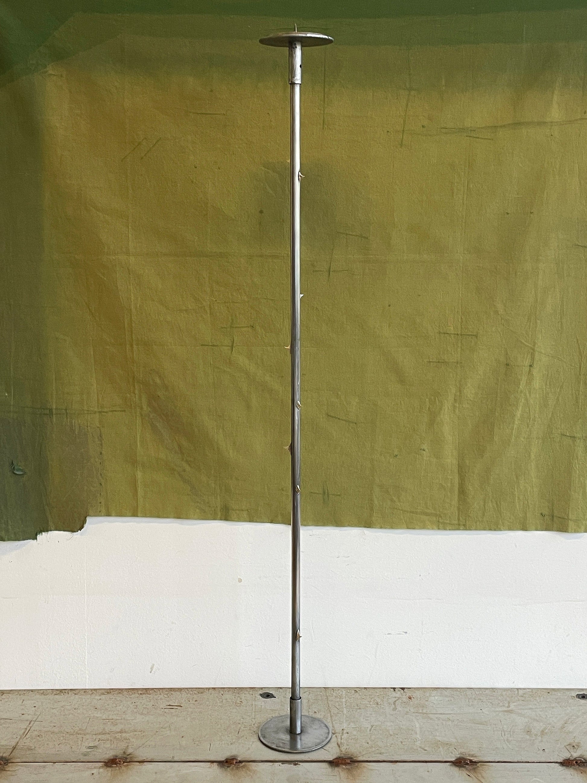 FLOORSTANDING CANDLESTICK WITH THORNS-Louie Isaaman-Jones-APOC STORE