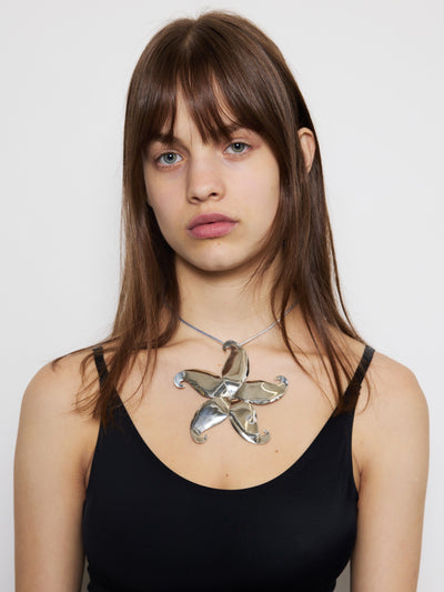 MARIA NECKLACE SILVER-EYLAND-APOC STORE