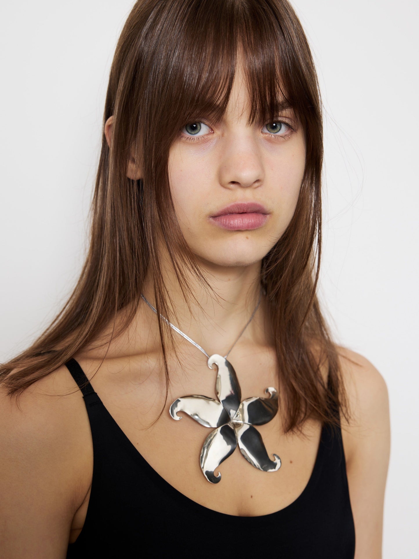 MARIA NECKLACE SILVER-EYLAND-APOC STORE