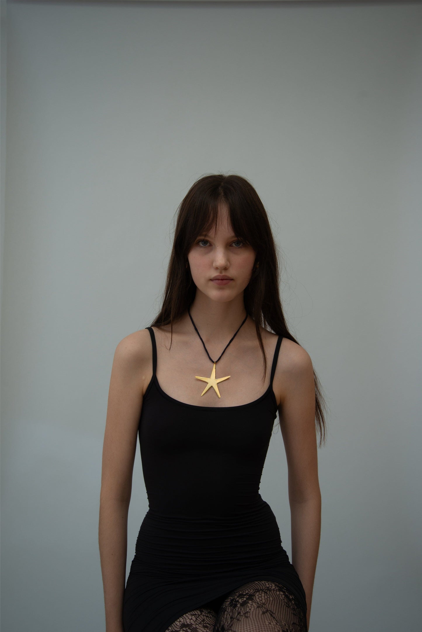 MARTA NECKLACE GOLD BLACK-EYLAND-APOC STORE