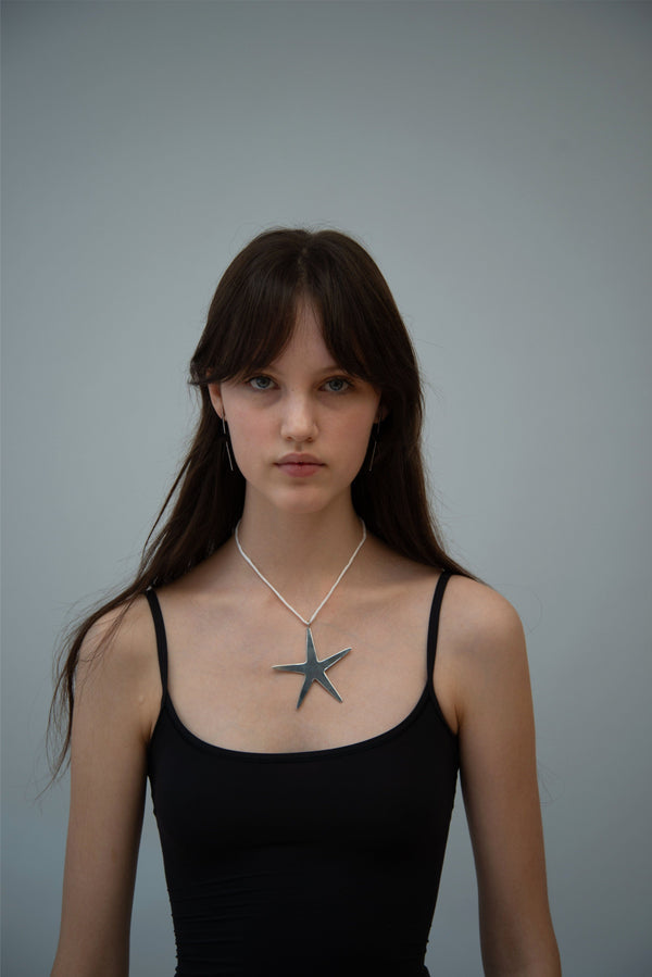MARTA NECKLACE SILVER-EYLAND-APOC STORE