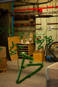 Bucatini candle holder (Grass green)-(a.o.t)-APOC STORE