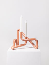 Bucatini candle holder (Red, shiny)-(a.o.t)-APOC STORE