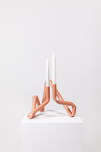 Bucatini candle holder (Red, shiny)-(a.o.t)-APOC STORE