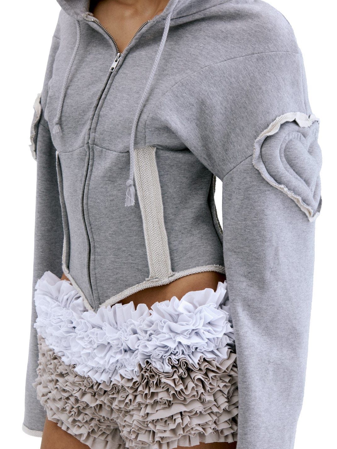 CORSET HOODIE-Clara Colette Miramon-APOC STORE