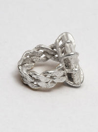 Phat pinky ring - textured-MQT-APOC STORE