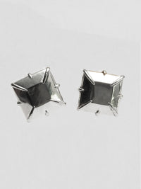 Princess-Cut Fake diamond Stud Large-MQT-APOC STORE