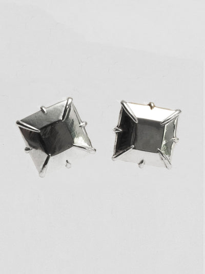Princess-Cut Fake diamond Stud Large-MQT-APOC STORE
