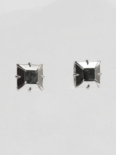 Princess-Cut Fake diamond Stud-MQT-APOC STORE