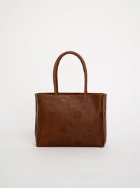 Maria Brown Leather Bag-EYLAND-APOC STORE