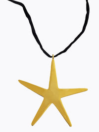 MARTA NECKLACE GOLD BLACK-EYLAND-APOC STORE