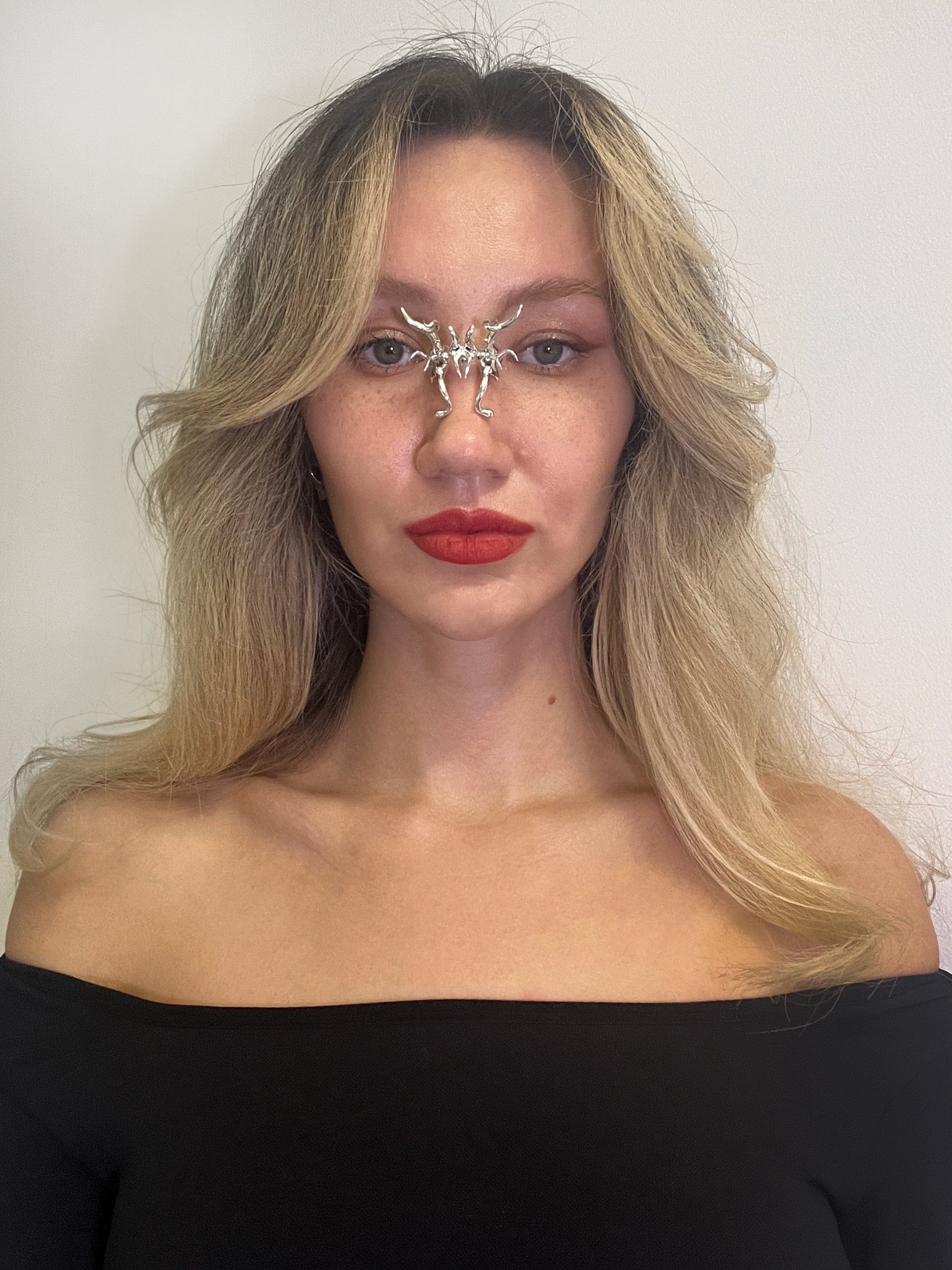 Metallic Nose cuff Small-WHYNOEN-APOC STORE