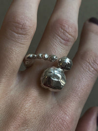 Metallic beads ring-MIFIG-APOC STORE