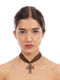 Midnight Prayer Choker - Gold-1CONCEPT-APOC STORE