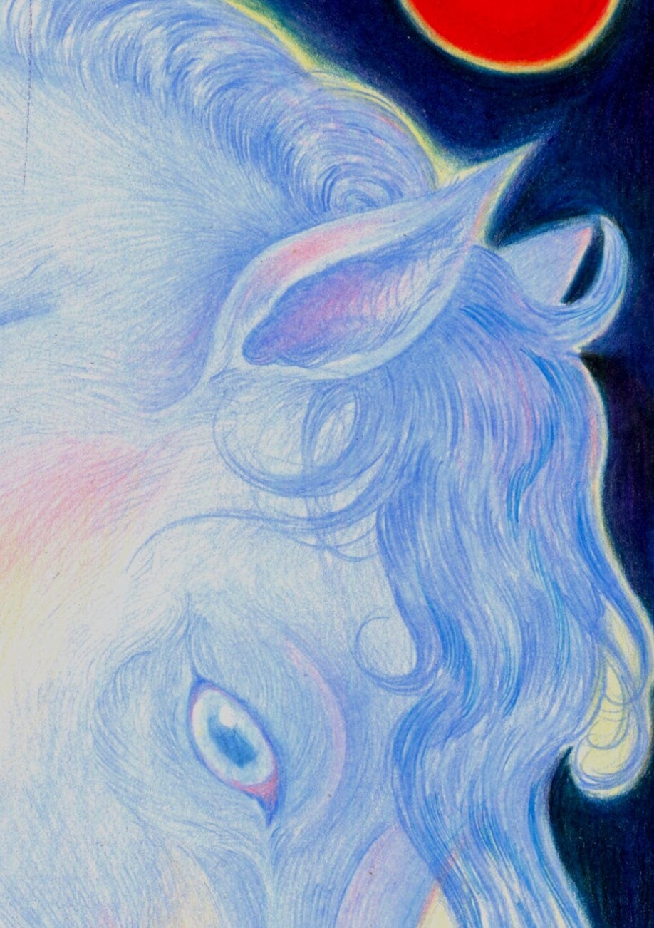 Moon in Mars Print-Devils Claws-APOC STORE