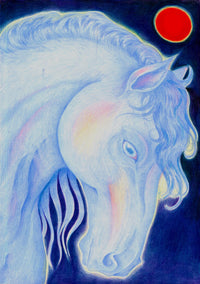 Moon in Mars Print-Devils Claws-APOC STORE