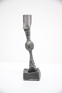 Forged candle holder no.1-Barnaby Lewis-APOC STORE