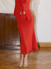 HIBISCUS SLIP SKIRT-Nadine Mos-APOC STORE