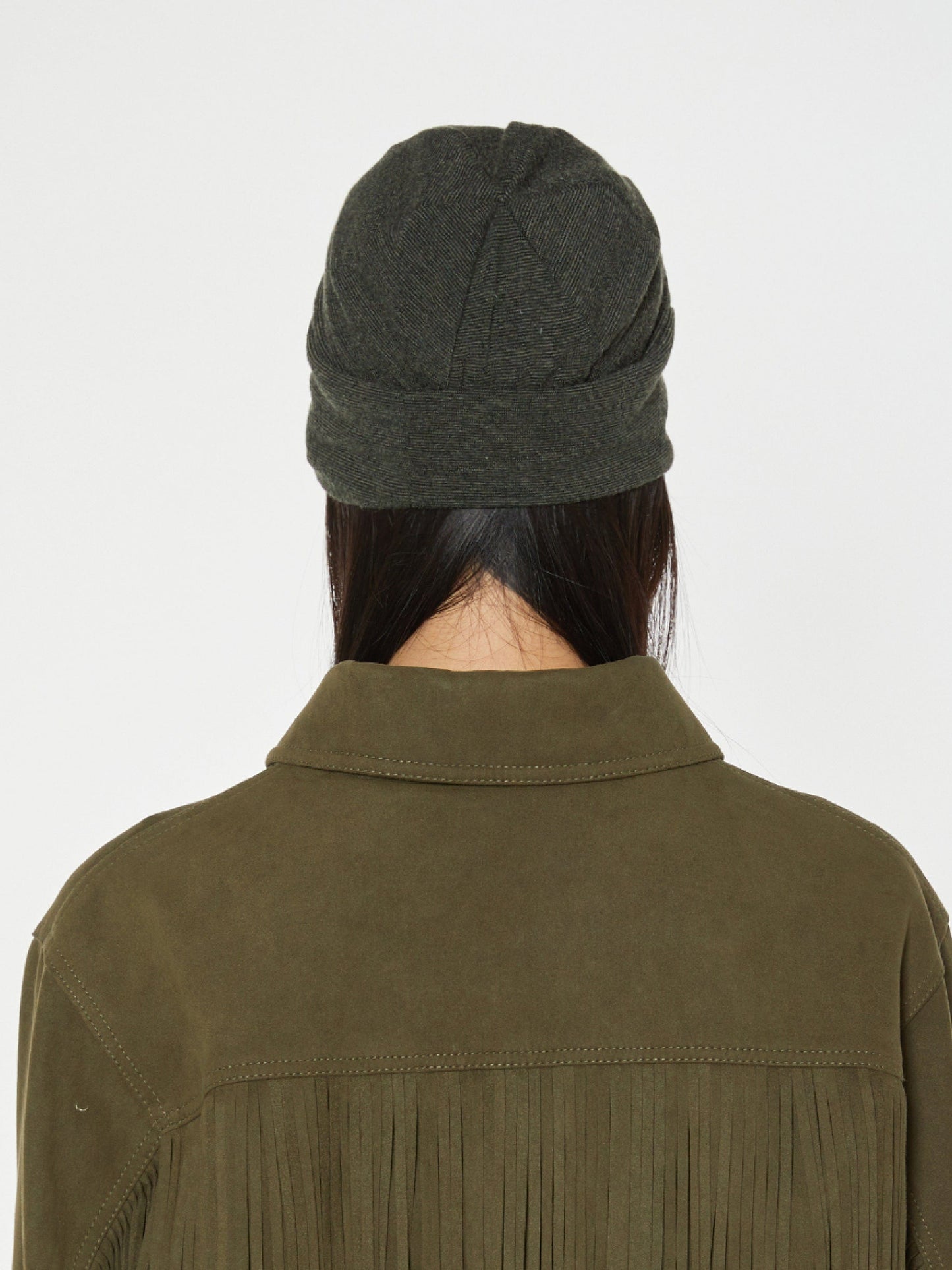 EYELET BEANIE KHAKI-Nibgnus-APOC STORE