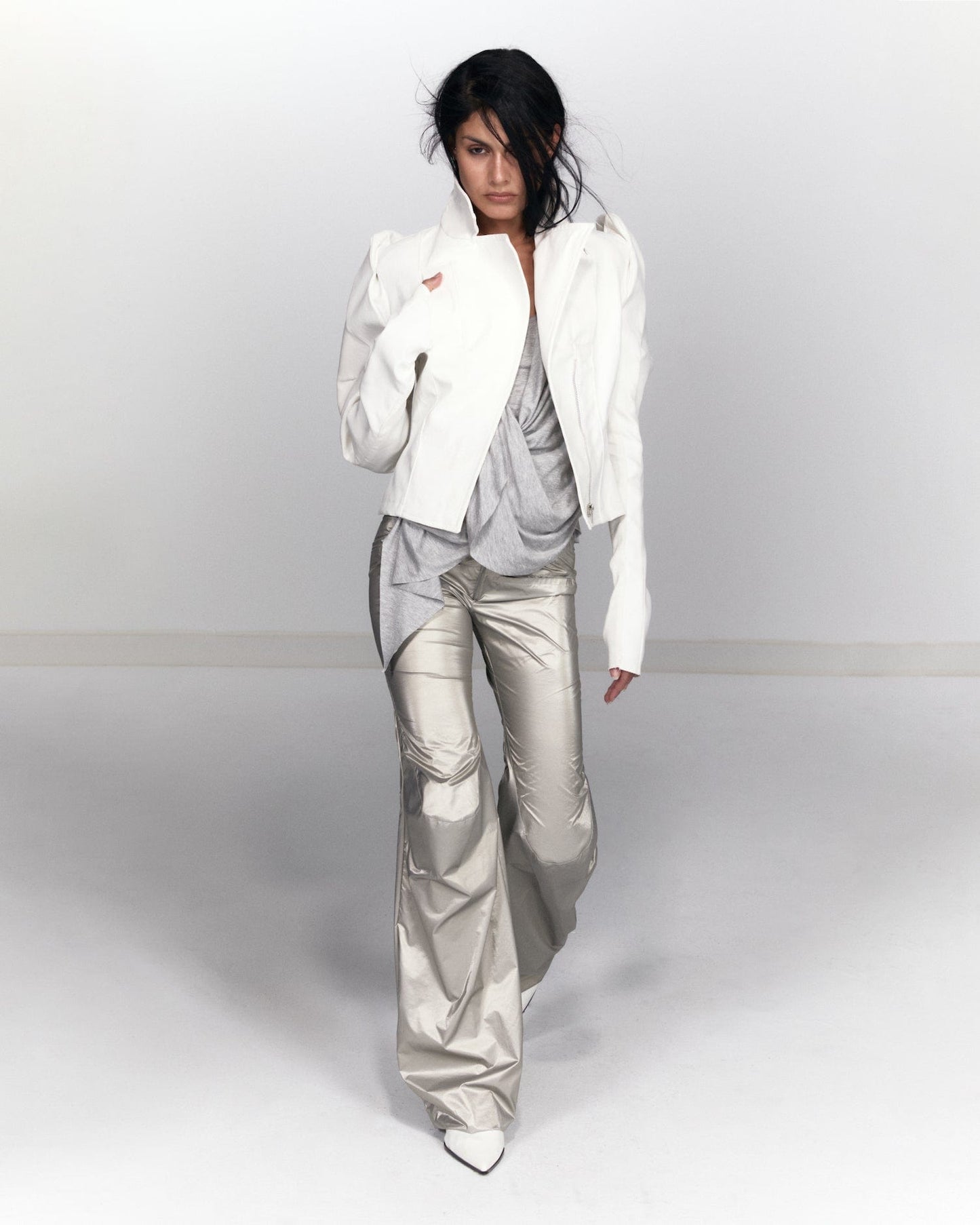 Drape Dress-Onrushw23fh-APOC STORE