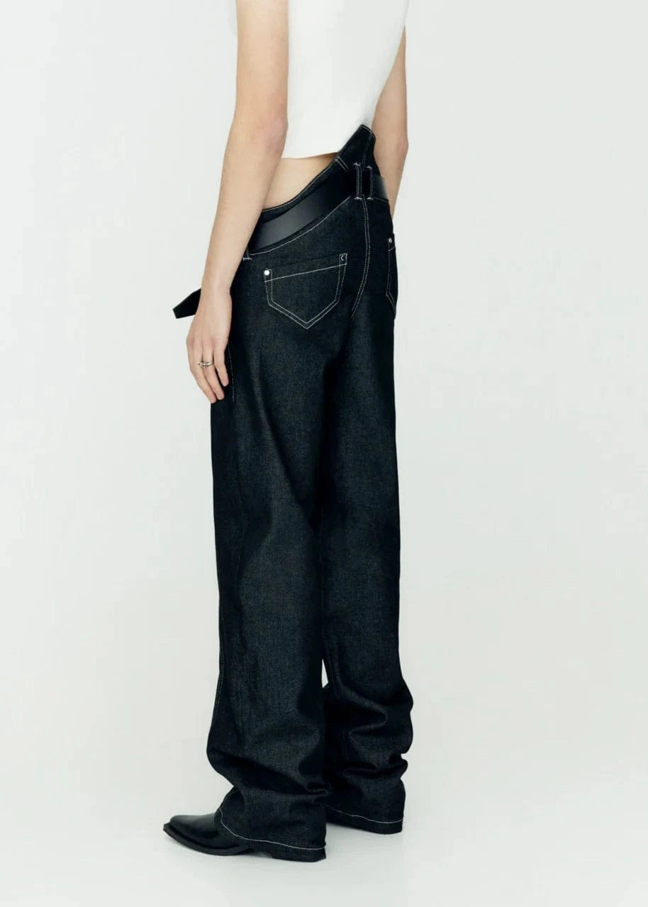 Twirl Jeans Black-Onrushw23fh-APOC STORE