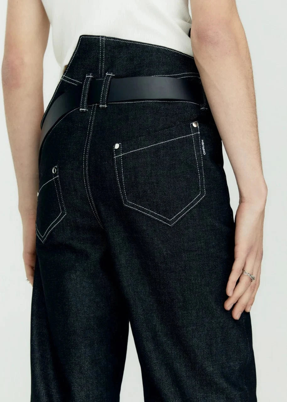 Twirl Jeans Black-Onrushw23fh-APOC STORE