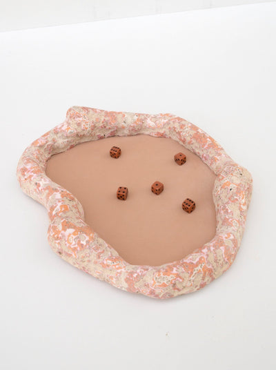 1 of 1 Dice trays orange-Elissa Lacoste-APOC STORE