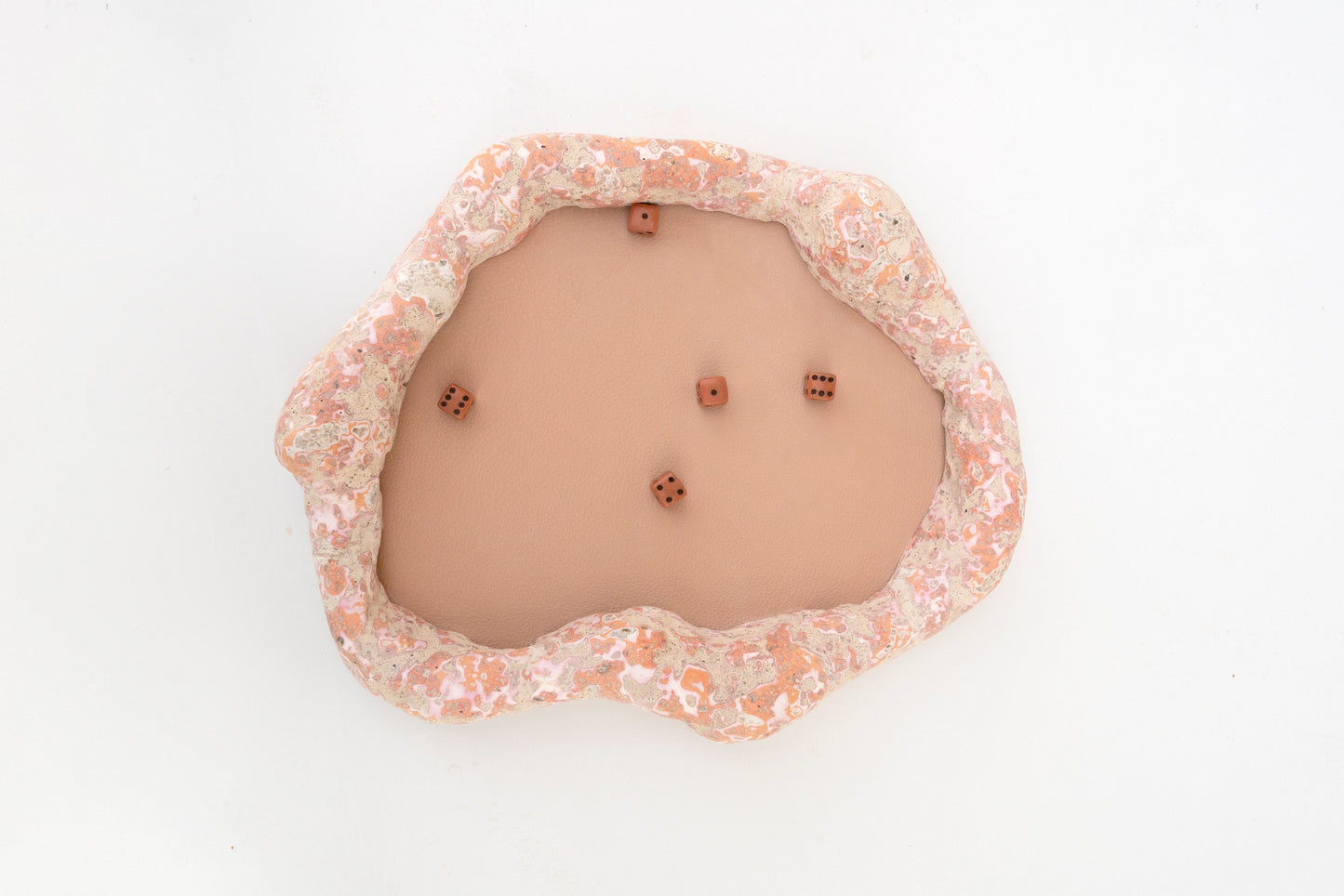 1 of 1 Dice trays orange-Elissa Lacoste-APOC STORE