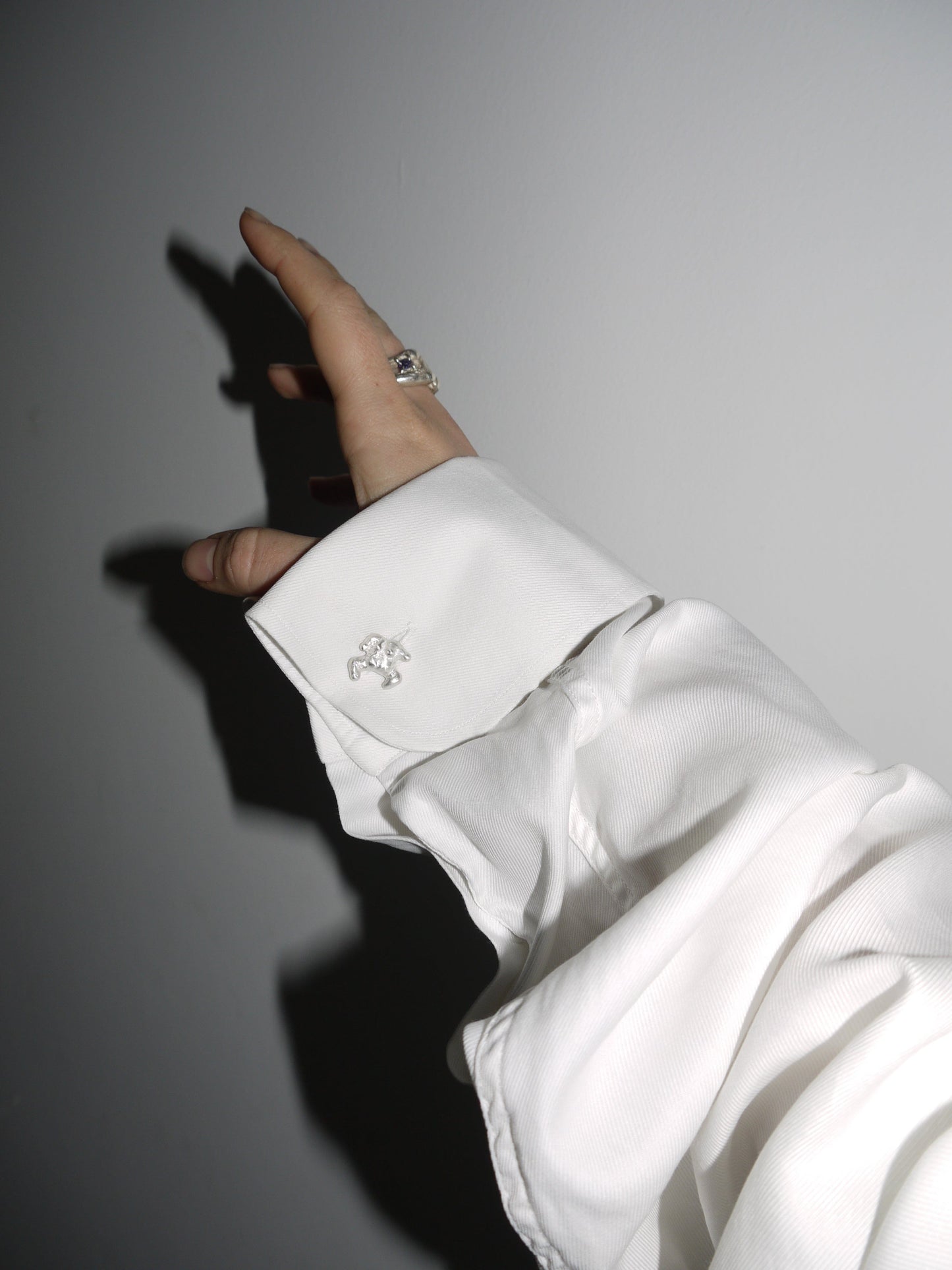 THROWING SHAPES CUFFLINKS-Matilda Little-APOC STORE
