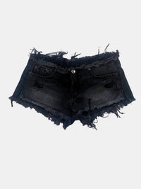 MICRO DENIM SHORTS-Lalameemee-APOC STORE