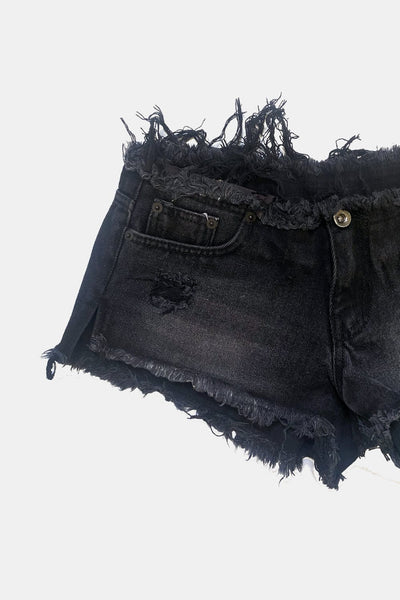 MICRO DENIM SHORTS-Lalameemee-APOC STORE