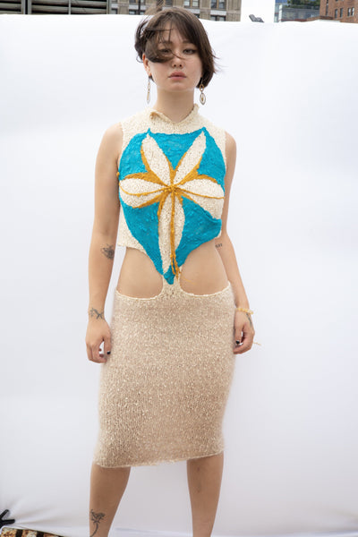 1 of 1 Silk Petal Dress-GRACE GUI-APOC STORE