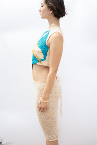 1 of 1 Silk Petal Dress-GRACE GUI-APOC STORE