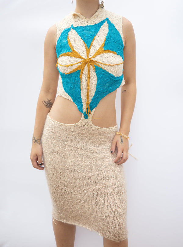 1 of 1 Silk Petal Dress-GRACE GUI-APOC STORE