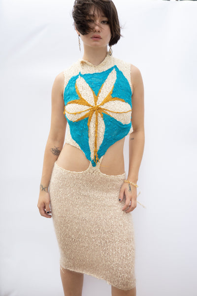 1 of 1 Silk Petal Dress-GRACE GUI-APOC STORE