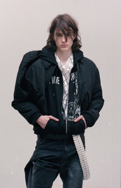 Suspended Bomber Black-Onrushw23fh-APOC STORE