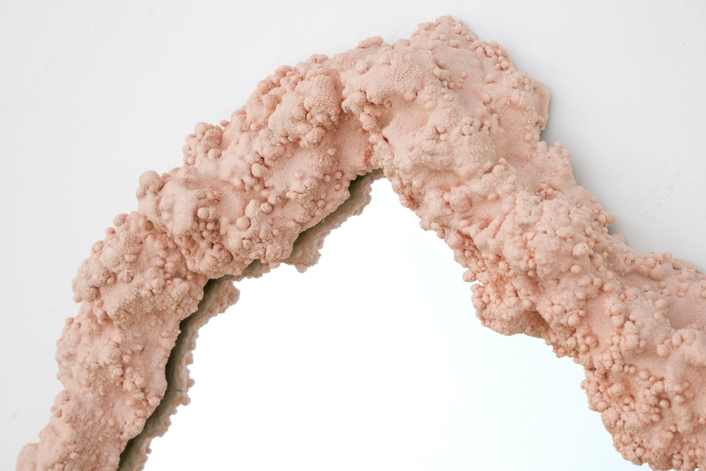 1 of 1 Botryoidal mirror pink large-Elissa Lacoste-APOC STORE