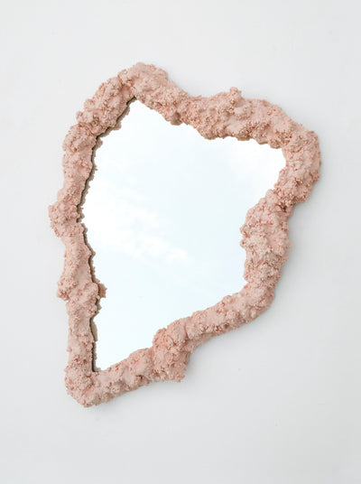 1 of 1 Botryoidal mirror pink large-Elissa Lacoste-APOC STORE