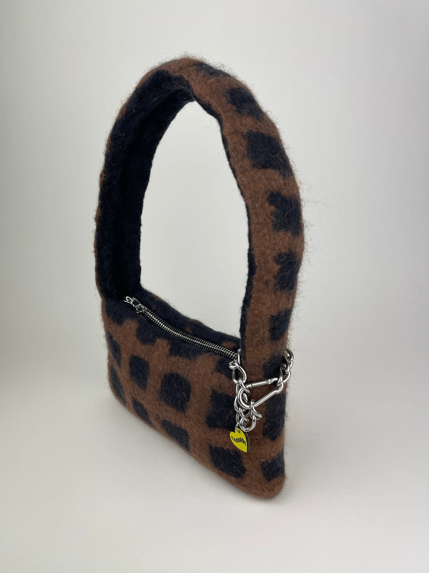 PLAID BAG #2 - Charcoal / Mid Brown-Carboot-APOC STORE