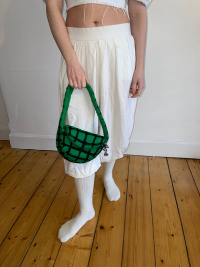PLAID BAG #6 - Green / Black-Carboot-APOC STORE