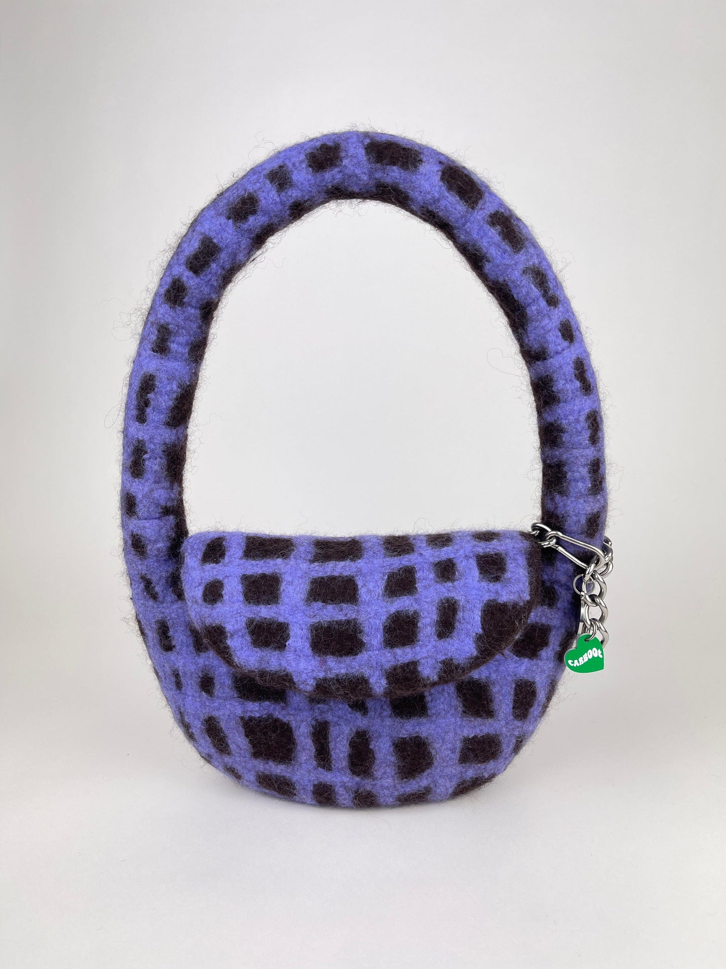 PLAID BAG #14 - Bitter Choc / Purple-Carboot-APOC STORE