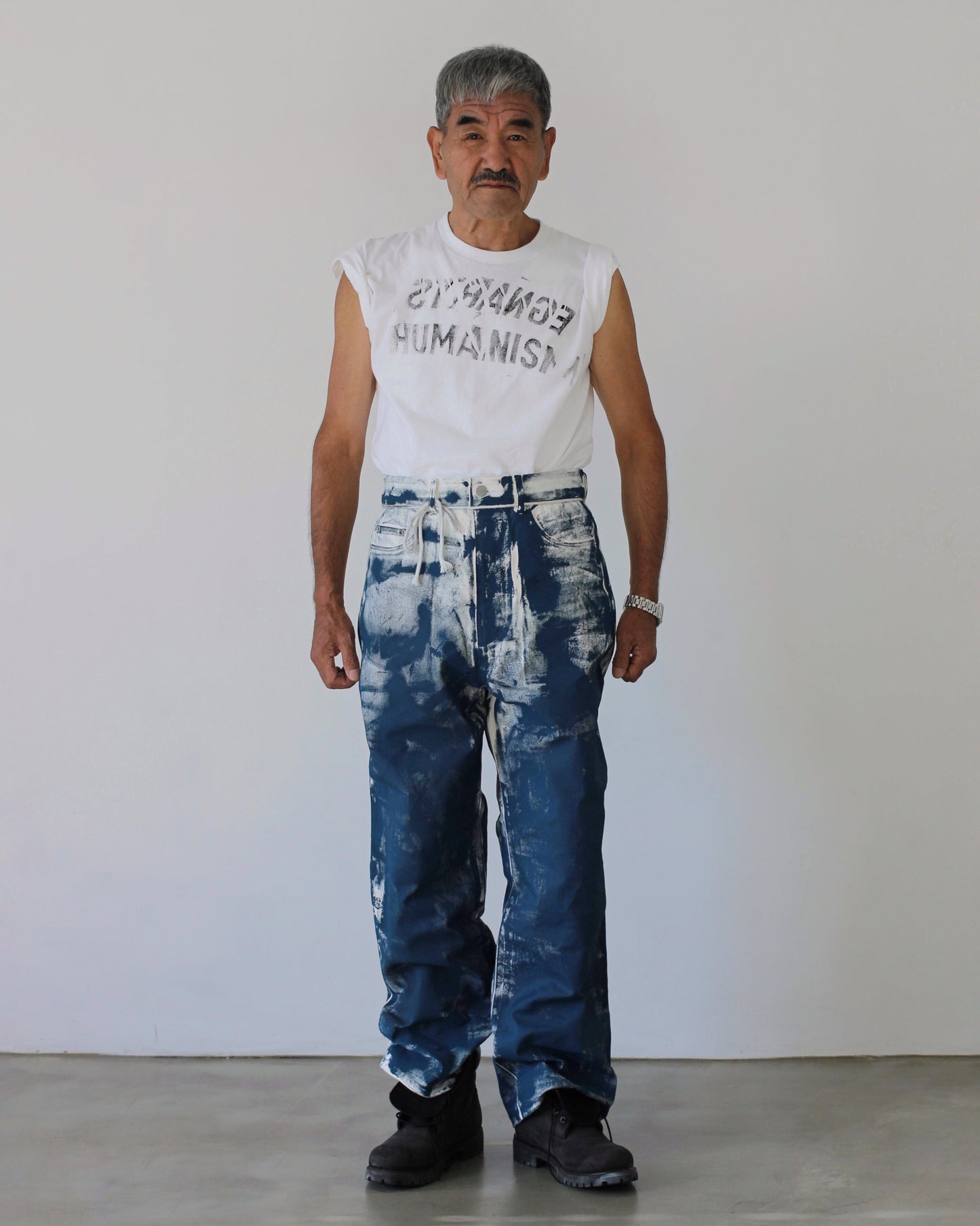 Painted Pants Denim-EGNARTS-APOC STORE