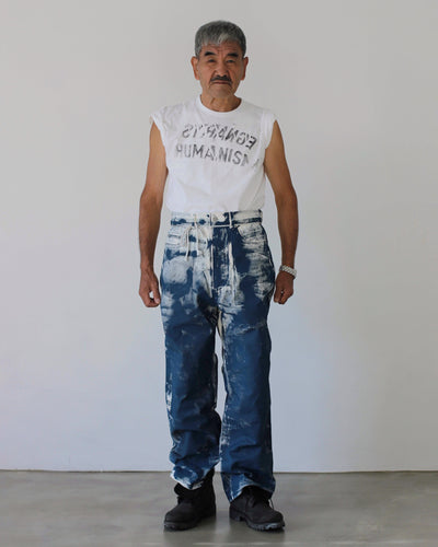 Painted Pants Denim-EGNARTS-APOC STORE