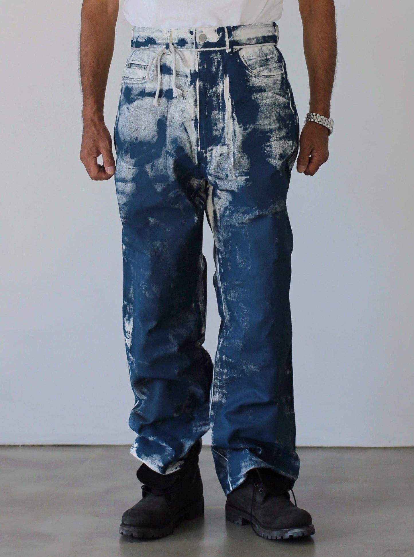 Painted Pants Denim-EGNARTS-APOC STORE