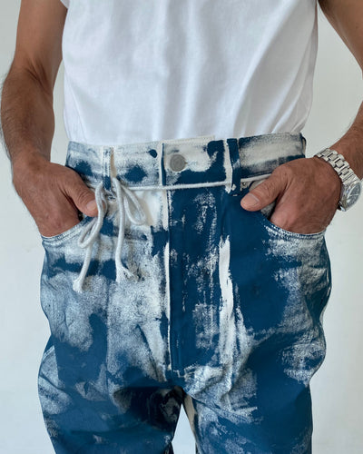 Painted Pants Denim-EGNARTS-APOC STORE