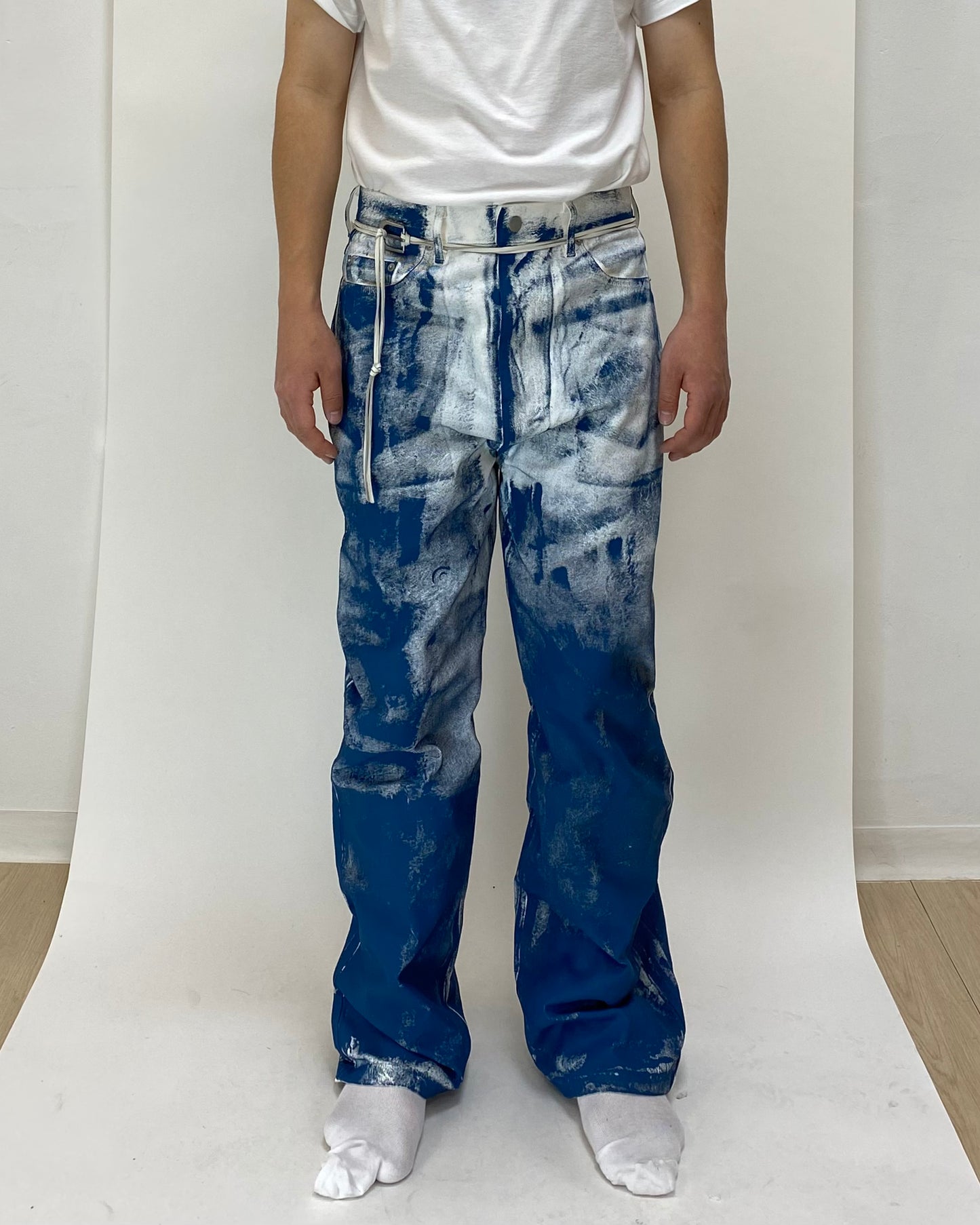 Painted Pants Denim-EGNARTS-APOC STORE